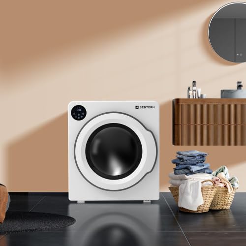 OSJ 衣類乾燥機 家庭用 大容量 タイマー タッチパネル ステンレスドラム 重ね式 放置式 静音 節電 除湿 シワ取り 1人用 2人用 3人用 4人用 コンパクト 室内干し ドラム式 布団乾燥 湿気対策 梅雨 白い (8kg)